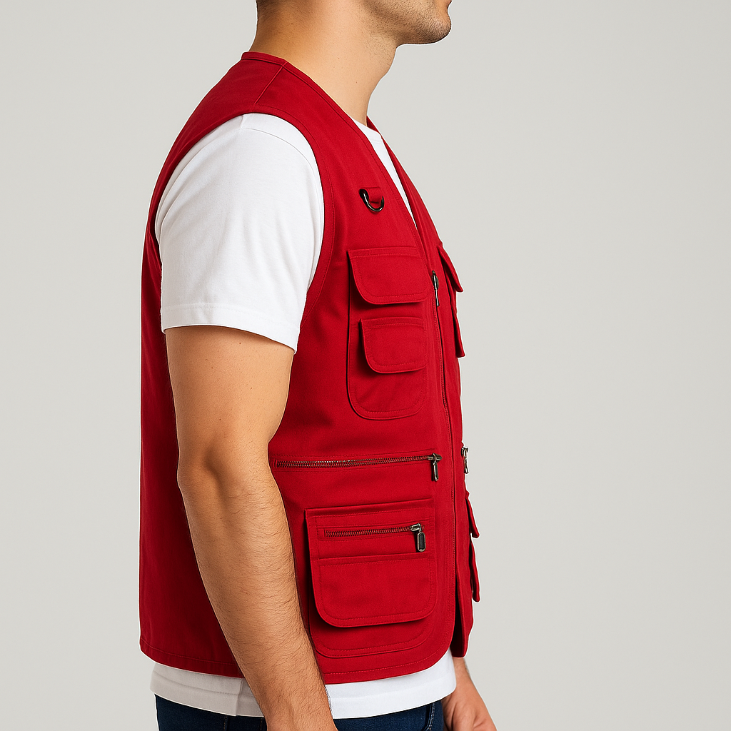Oremma | Gilet cargo élégant et décontracté