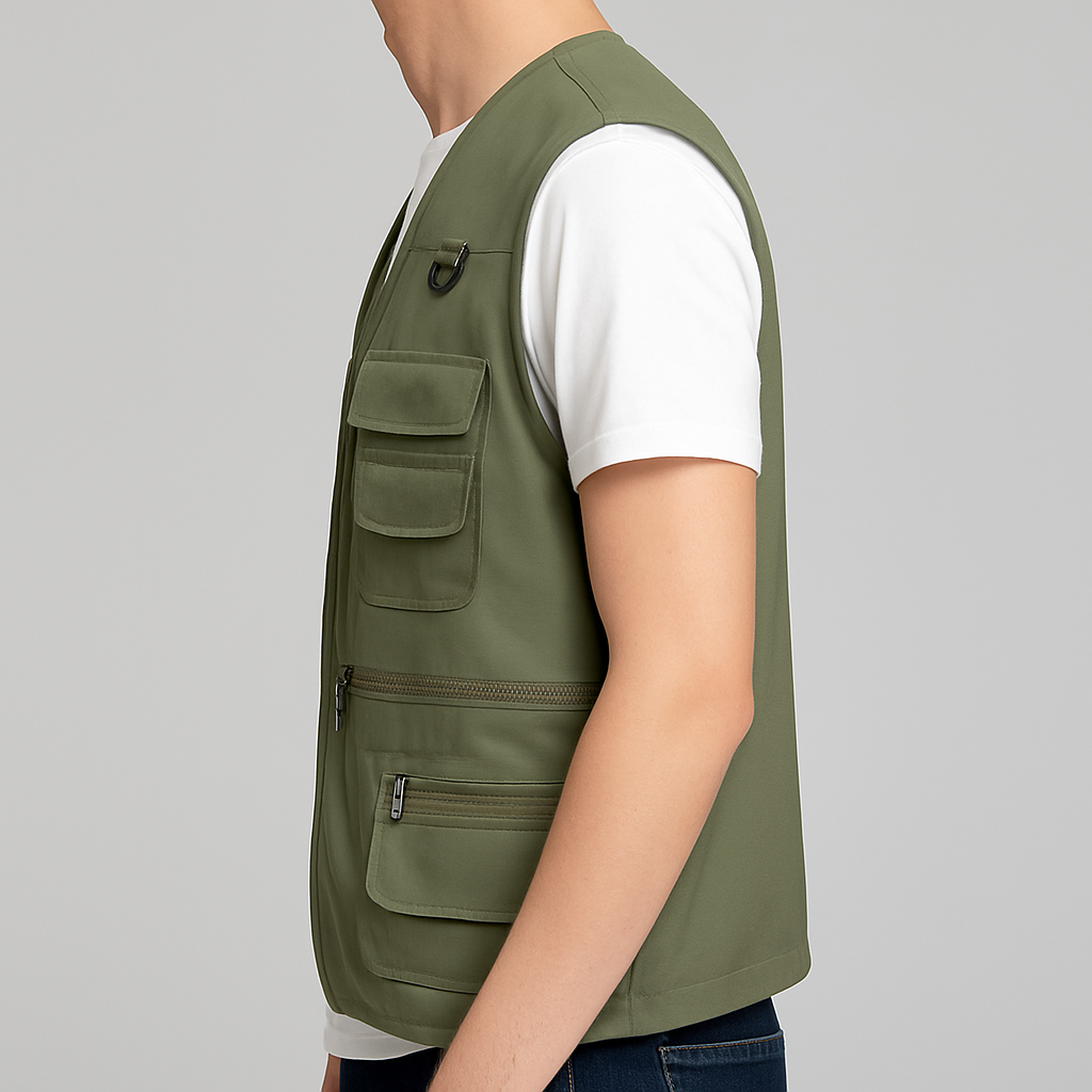 Oremma | Gilet cargo élégant et décontracté