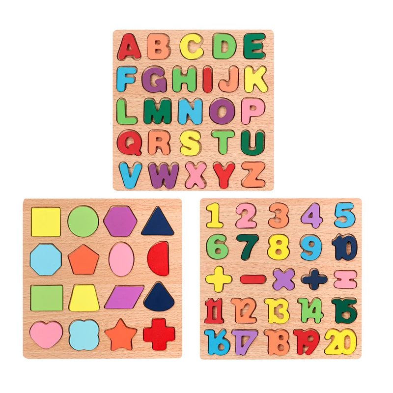 Puzzle en bois apprentissage enfant Oremma