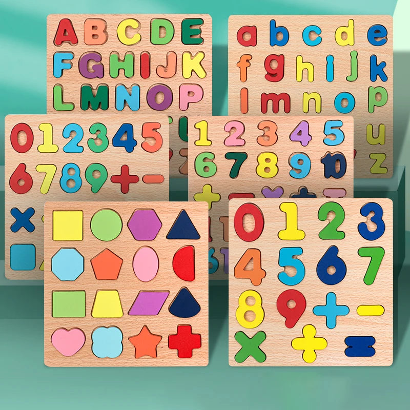 Puzzle en bois apprentissage enfant Oremma