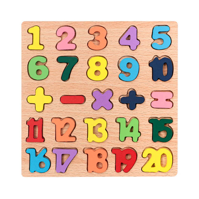 Puzzle en bois apprentissage enfant Oremma