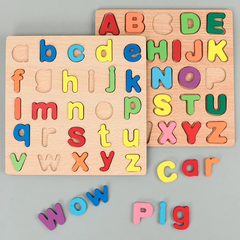 Puzzle en bois apprentissage enfant Oremma