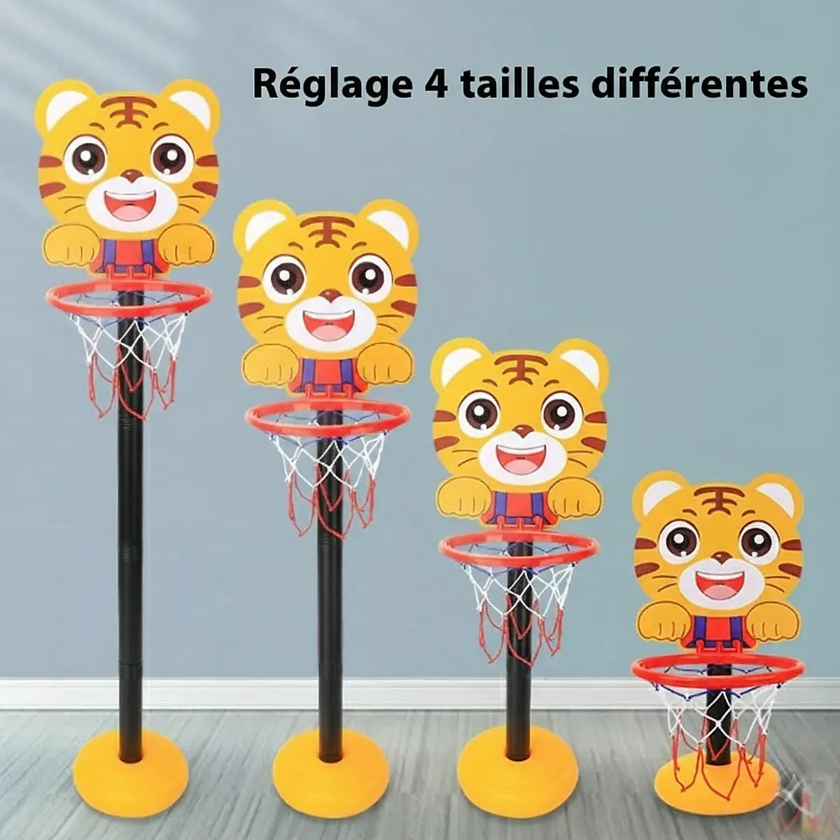 Panier de basket réglable enfant Oremma