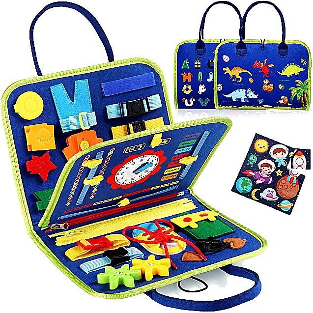 Livre Montessori interactif pour enfants Oremma