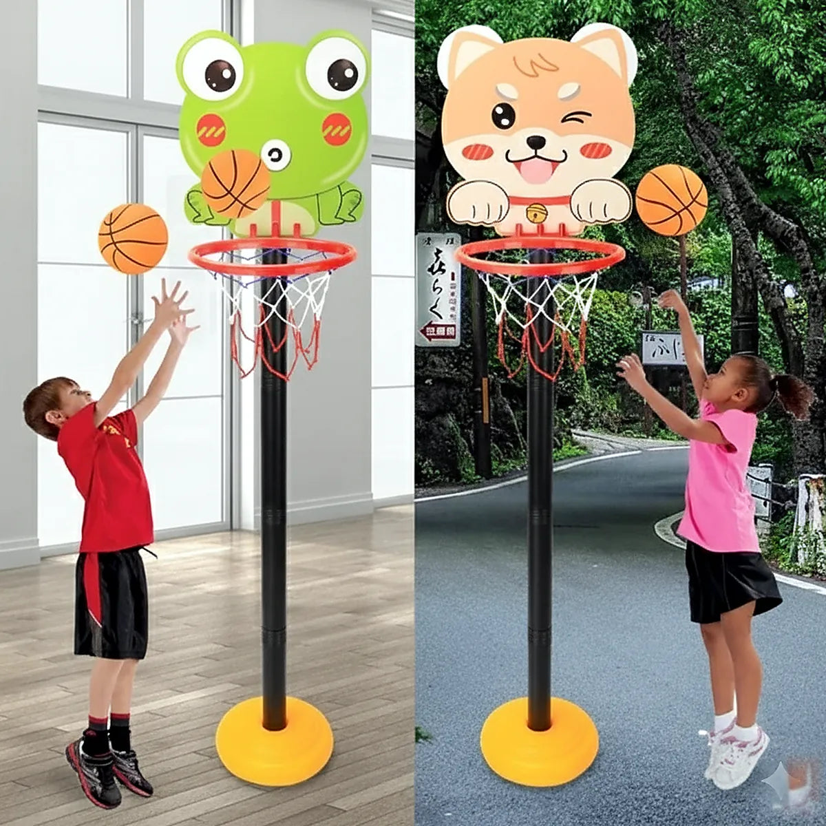 Panier de basket réglable enfant Oremma