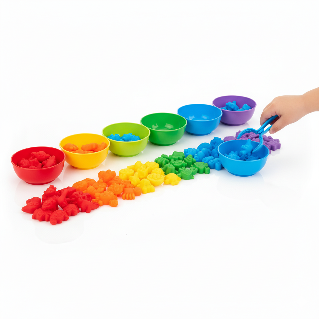 Jouet Montessori Tri Couleurs Oremma