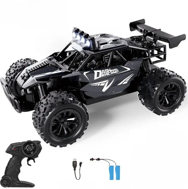 Voiture RC Monster Truck 1/16 – 4x4 Tout-Terrain, Haute Vitesse, Double Batterie Oremma