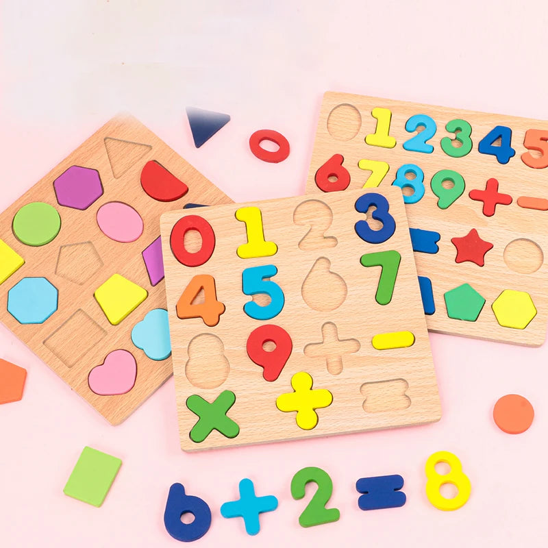 Puzzle en bois apprentissage enfant Oremma