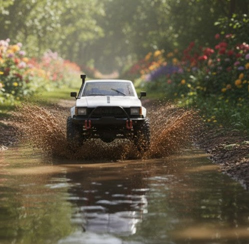 monster-truck-rc-4x4-blanc-haute-vitesse-oremma