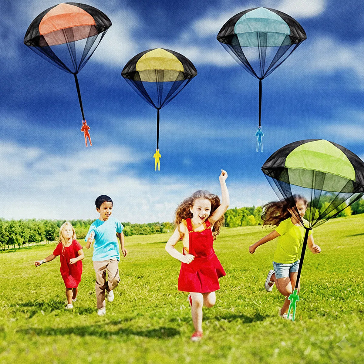 Parachute mini-soldat amusant Oremma