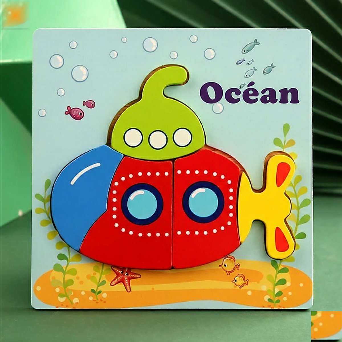 Puzzle 3D animaux Montessori pour bebe Oremma